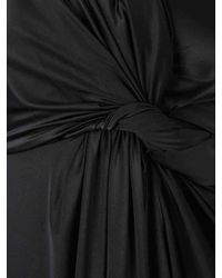 Balenciaga - Asymmetrical Dress Stretch Fabric Polyamide - Lyst