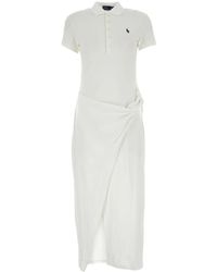 Polo Ralph Lauren - Stretch Piquet Polo Dress - Lyst