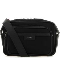 Bally - And Canvas Messenger Bag - Lyst