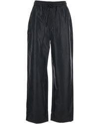 Isabel Marant - 'Nereane' Trousers With Elasticated Waist And Patch Pockets - Lyst