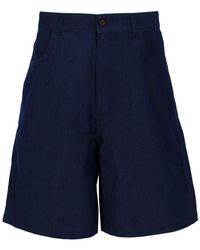 Givenchy - Shorts With Logo Cotton-Blend Cotton Polyamide - Lyst
