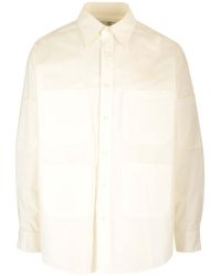 MM6 by Maison Martin Margiela - Multi-Pocket Cotton Shirt - Lyst