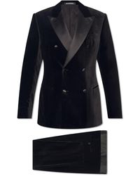 Emporio Armani - Velvet Suit - Lyst