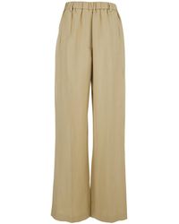 Tela - Pants With Elastic Waist - Lyst