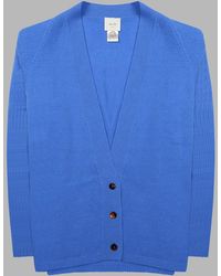 Alysi - Merino Wool And Cashmere Cardigan Sweater - Lyst