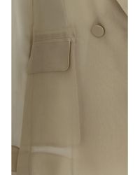 Max Mara - Jacket Slogan Silk Organza - Lyst