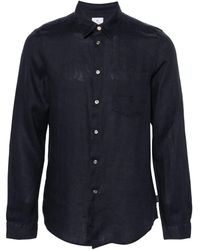 PS by Paul Smith - Patch-pocket Linen Shirt - Lyst
