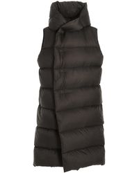 rick owens puffer vest