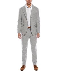 Brunello Cucinelli - 2Pc Alpaca & Wool-Blend Suit With Pleated Pant - Lyst