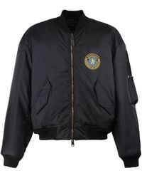 Balenciaga - Large Fit Bomber Jaket - Lyst
