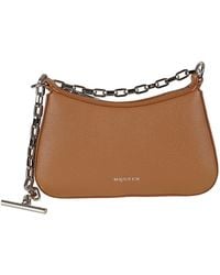 McQueen - Mini T-Buckle Clutch - Lyst
