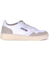 Autry - Medalist Low Sneakers Calf Leather Bos Taurus - Lyst