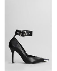 SCHUTZ SHOES - Darla Pump Pumps In Black Leather - Lyst