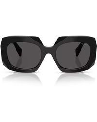 Prada - Prada Pr B23S 16K08Z Nero Sunglasses - Lyst