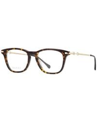 Gucci - Eyeglasses Square Full Rim, Havana- Frame And Clear Demo Lens Gg0919O002 Sunglasses - Lyst