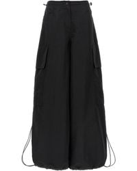 Palm Angels - Wide-Leg Nylon Parachute Pants With Adjustable Cuffs - Lyst