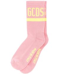 Gcds - Logo Intarsia Knit Socks - Lyst