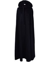 P.A.R.O.S.H. - Long Maxi Cape With Hood - Lyst
