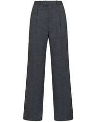 Self-Portrait - Stretch Wool-Blend Tailored Trousers - Lyst