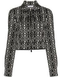 Max Mara - Printed Short Jacket - Lyst