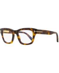 Tom Ford - Block Signature Eyeglasses Tf6036-B 053 52Mm Ft6036 Plastic (Acetate) - Lyst