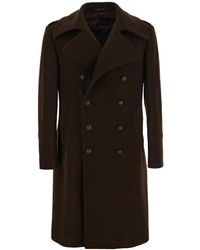 Tagliatore - Junkers Double-Breasted Coat - Lyst