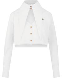 Vivienne Westwood - Shirt Cut Off Heart Cotton - Lyst
