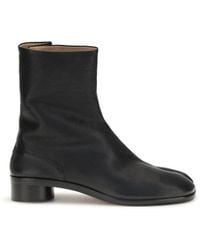 Maison Margiela - Tabi Ankle Boots Calf Leather Bos Taurus - Lyst