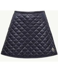 Moncler - Moncler Quilted Nylon Skirt - Lyst