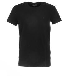 Dondup - Black Stretch Jersey T-shirt - Lyst