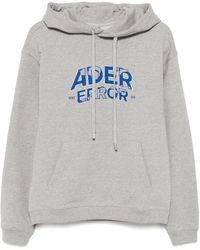 Adererror - Logo-Embroidered Hoodie - Lyst