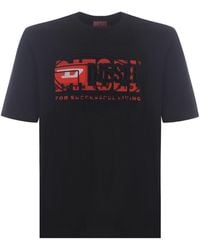 DIESEL - T-Shirt T-Boxt Made Of Cotton Jersey - Lyst