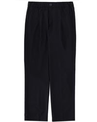 Herno - Wool Blend Pants Polyester Elastane Trousers - Lyst