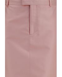 Gucci - Silk Faille Skirt - Lyst
