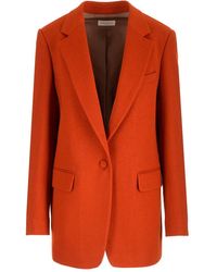 Dries Van Noten - Wool Crepe Blazer - Lyst