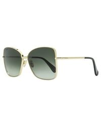 Max Mara - Menton1 Sunglasses Mm0097 32P- 59Mm Metal - Lyst
