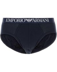 Emporio Armani - Multicolor Stretch Cotton Brief Set - Lyst