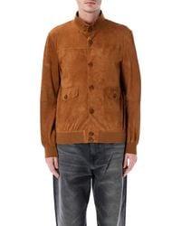 S.w.o.r.d 6.6.44 - Sword 6.6.44 Suede Jacket - Lyst