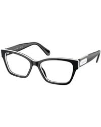 Swarovski - Eyeglasses Rectangle Full Rim, - Frame And Clear Demo Lenses Lens Sk20131015 Sunglasses - Lyst