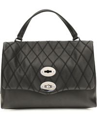 Zanellato - Postina Tramè Leather Top Handle Bag Calf Bos Taurus Shoulder - Lyst