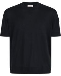 Moncler - Short Sleeve Sweater - Lyst