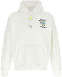 CASABLANCA - Tennis Club Icon Hoodie - Lyst