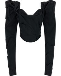 Vivienne Westwood - Ls Sunday Corset Tops - Lyst