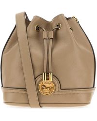 Chloé - Cappuccino Leather Bucket Bag - Lyst