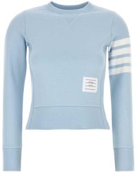 Thom Browne - Pullover Sweatshirt W/ Enginee - Lyst