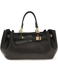 Balenciaga - Small Bel Air Tote Bag Calf Suede - Lyst