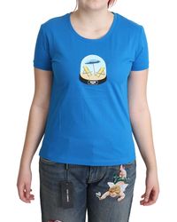 Moschino - Beach Scene Graphic Tee - Lyst
