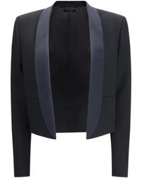Tom Ford - Cropped Single-Breasted Jacket Wool - Lyst