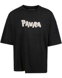 Paura - Logo Oversized T-Shirt - Lyst
