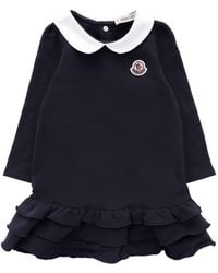 Moncler - Girls Dress Cotton; Elastane - Lyst